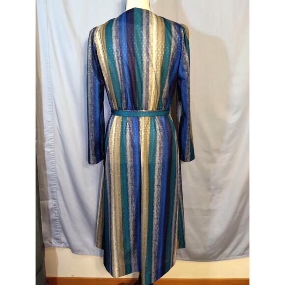 Vintage Better Half Striped Belted Dress - Picture 7 of 10